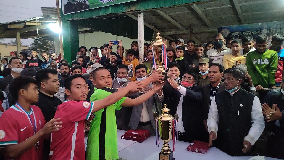 বাঘাইছড়িতে মুজিব শতবর্ষ ফুটবল টুর্নামেন্টে বটতলী চ্যাম্পিয়ন