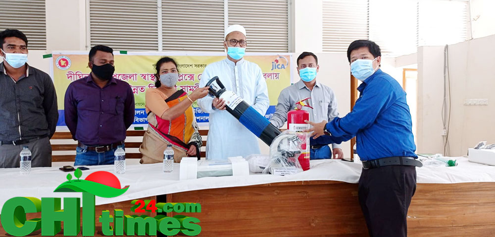 দীঘিনালা স্বাস্থ্য কমপ্লেক্সে উন্নত চিকিৎসা সামগ্রী হস্তান্তর 