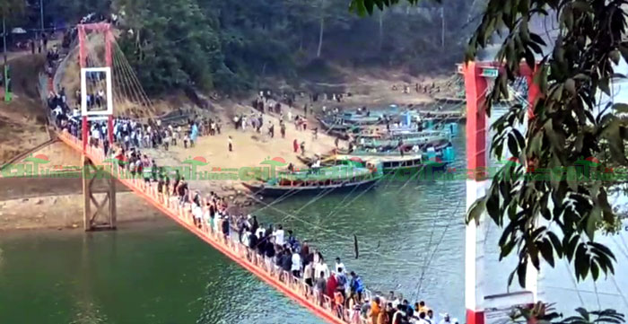পাহাড়ের সৌন্দর্য অবলোকনে পর্যটকদের পদচারনায় মুখর রাঙামাটির স্পটগুলো