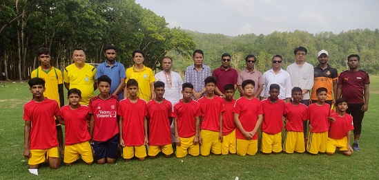 কাপ্তাইয়ে জেলা ক্রীড়া অ‌ফি‌সের ফুটবল টুর্ণা‌মেন্ট সম্পন্ন