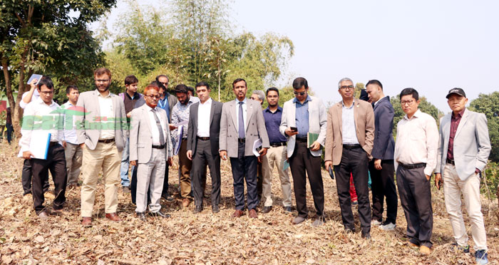 রাবিপ্রবি’র মাস্টার প্ল্যানের ৪টি অত্যাবশ্যকীয় ভবনের স্থান ও লে-আউট হস্তান্তর