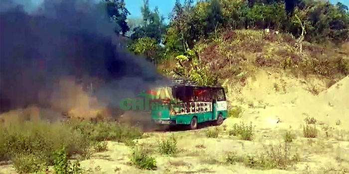 রুমায় বাসচাপায় মোথি ত্রিপুরা নামে স্কুলছাত্র নিহত