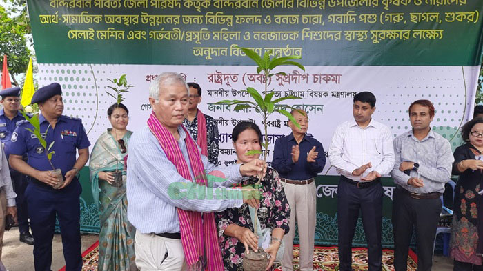 পাহাড়ে গুণগত শিক্ষা,আর্থ সামাজিক ও টেকসই উন্নয়নে কাজ করছে পার্বত্য মন্ত্রণালয়; উপদেষ্টা সুপ্রদীপ চাকমা