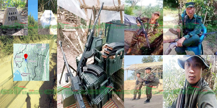 সীমান্তে ইউপিডিএফ’র অস্ত্রের চালান লুটে মরিয়া জেএসএস;দু’গ্রুপের গুলিবিনিময়