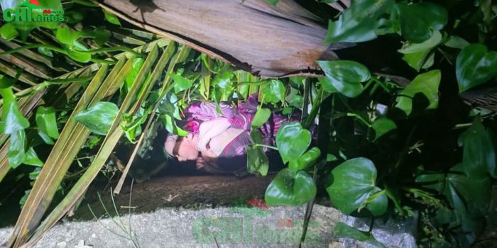 খাগড়াছড়িতে ড্রেন থেকে নবজাতক উদ্ধার।