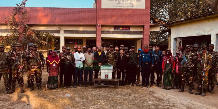 সুশৃঙ্খল ও শান্তিপূর্ণ ভোটের লক্ষ্যে নানিয়ারচরে সকল প্রস্তুতি সম্পন্ন