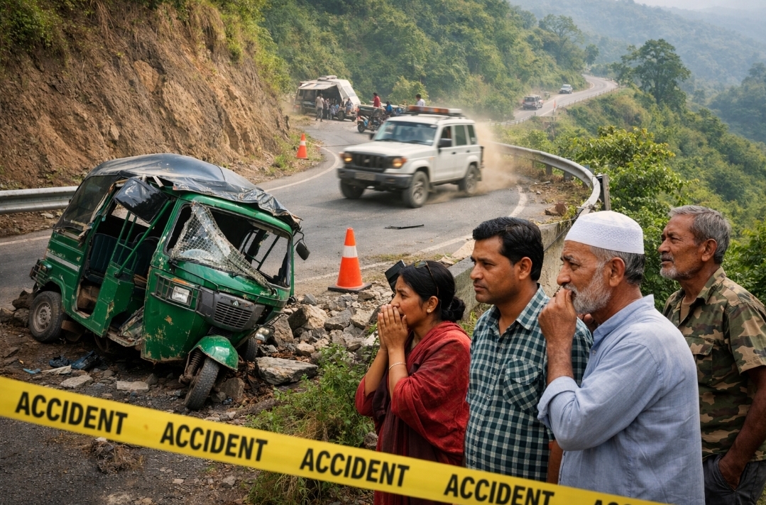 ‎বেপরোয়া গাড়ি চালনায় বাড়ছে সড়ক দুর্ঘটনা, উদ্বেগে পার্বত্য তিন জেলার মানুষ