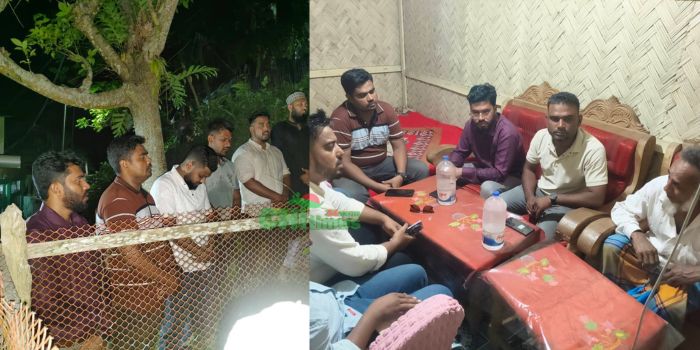 মরহুম জসিমের কবর জিয়ারত ও পরিবারের সাথে সৌজন্য সাক্ষাৎ করলো জেলা ছাত্রদলের নেতৃবৃন্দ