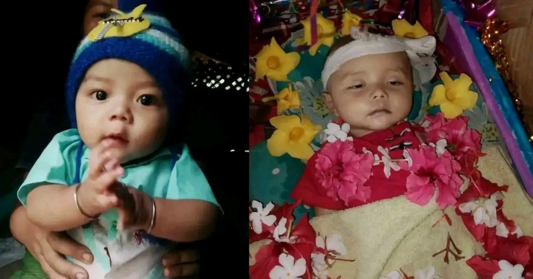 দুর্গম পাহাড়ি পথে হাসপাতালে নেওয়ার সময় ৭ মাসের শিশুর মৃত্যু