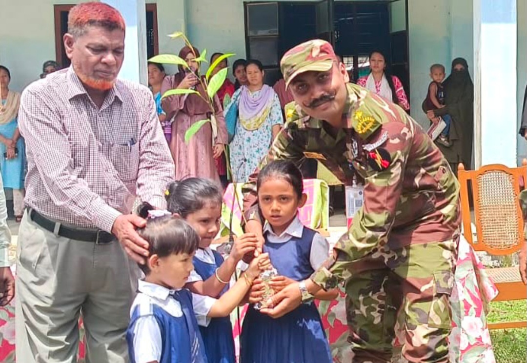 জলবায়ু পরিবর্তনে লংগদু জোনের বৃক্ষরোপণ কর্মসূচি